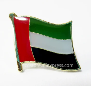 

Wholesale Lot of 10 pcs National flag Lapel Pins brooch Badge Emblem U.A.E. UAE United Arab Emirates