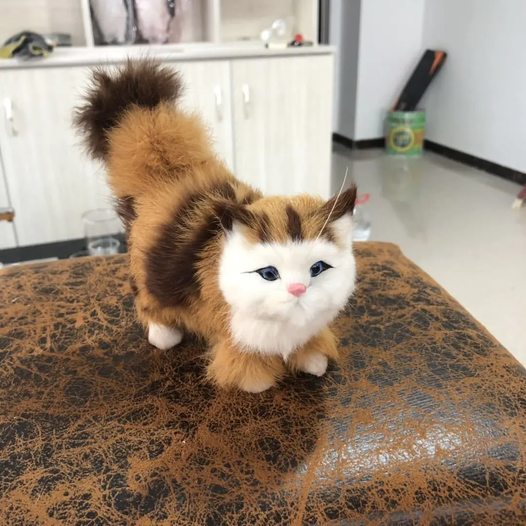 Милые плюшевые кошки мягкие игрушки-котята мягкие милые животные плюшевые кошки Косплей Кукла игрушки для детей подарок на день рождения