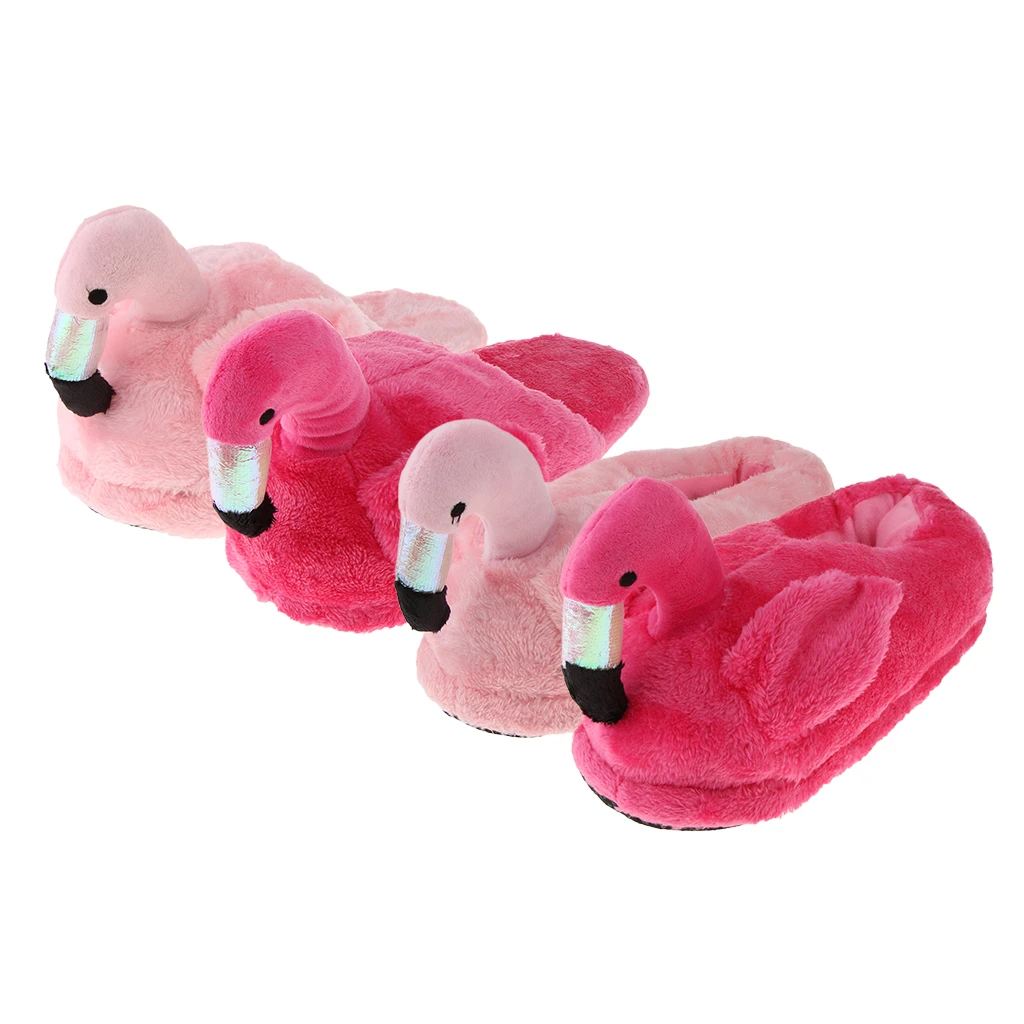 doolhof bevel Correctie Leuke Dame Tiener Flamingo Zachte Pluche Warme Pantoffels Winter Warme Thuis  Slippers Vrouwen Dieren Pluche Slippers|Slippers| - AliExpress