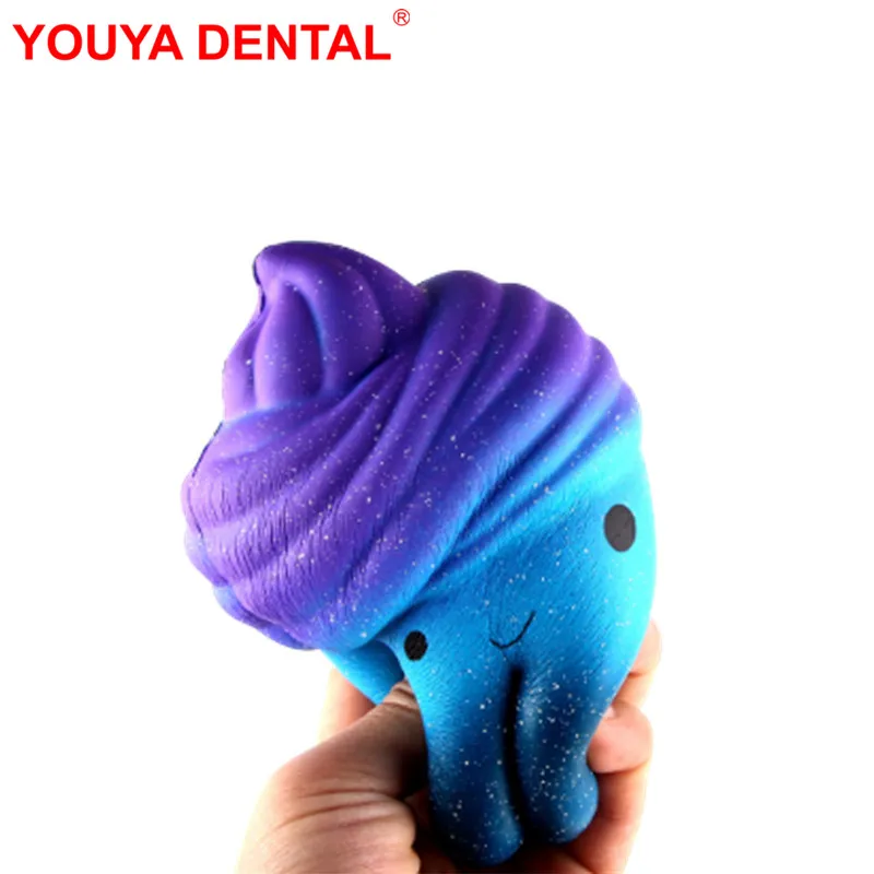 

Смешная антистрессовая игрушка для зубов, сжимаемая медленно восстанавливающая форму сенсорная игрушка-антистресс, игрушки для стоматоло...