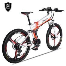 Электрический 26 дюймов складной горный велосипед внедорожный ebike электрический велосипед ebike Электрический велосипед
