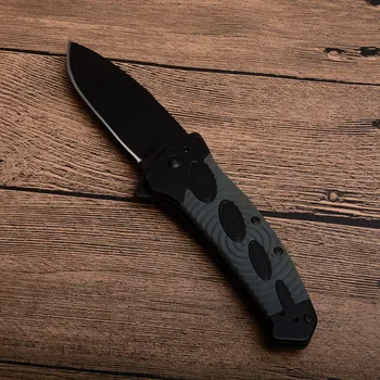 

G10 Handle Folding Camping Knife 8Cr13 Blade Pocket EDC Tool Outdoor Survival Hunting Knives