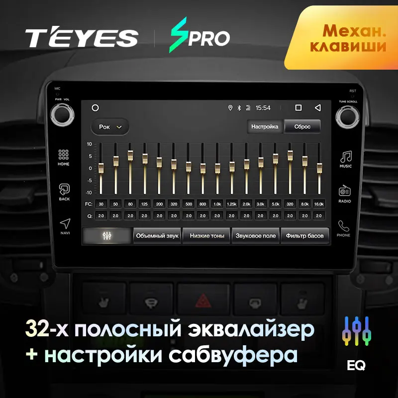 TEYES SPRO Штатная магнитола For Киа Соренто BL Kia Sorento 2002 2011 Android 8.1 до 8 ЯДЕР 4 + 64ГБ 32EQ DSP 2DIN