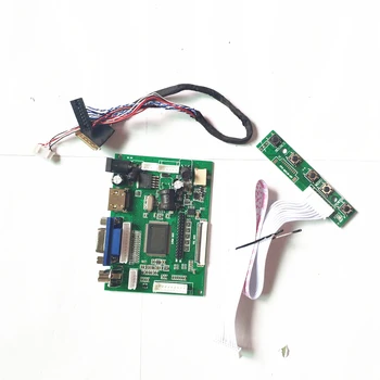 

Fit LTN156AT23-801/B01/C01/W01 LCD panel 15.6" 1366*768 2AV HDMI VGA cable 40-Pin LVDS LED display controller drive card DIY kit