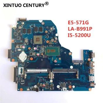

For Acer aspire E5-571 LA-B991P NBMLC11007 NB.MLC11.007 laptop motherboard GeForce GT840M I5-5200U Main board