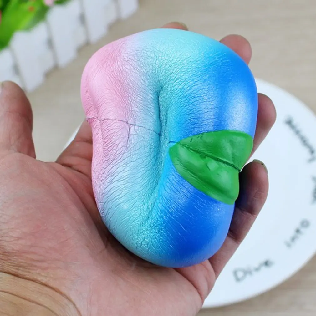 OCDAY мягкие Galaxy яблоки, персики Squishies крем ароматизированный медленный нарастающее при сжатии игрушки посылка игрушки для снятия стресса