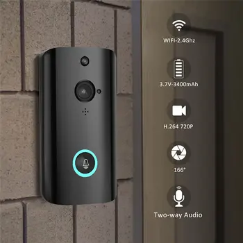 

Smart Wireless Doorbell Video Camera Home Security Doorphone M9 WiFi Remote Video Door Bell Phone Intercom Bell support TF card