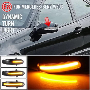

2pcs Dynamic Turn Signal Light LED Side Rearview Mirror Sequential Indicator FOR Mercedes-Benz C W203 C T-Modell (S 203) CL203
