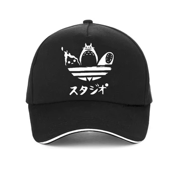 

Studio Ghibli Printing Baseball cap Cartoon Film Miyazaki Hayao Spirited Away No Face Man Totoro Fire-demon Calcifer hat