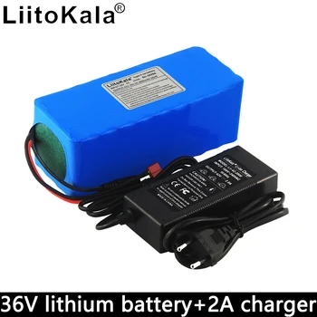 

LiitoKala 36v8ah electric bicycle lithium-ion battery 18650 42V 8000mAh 10S4P large capacity battery pack bms 500W with