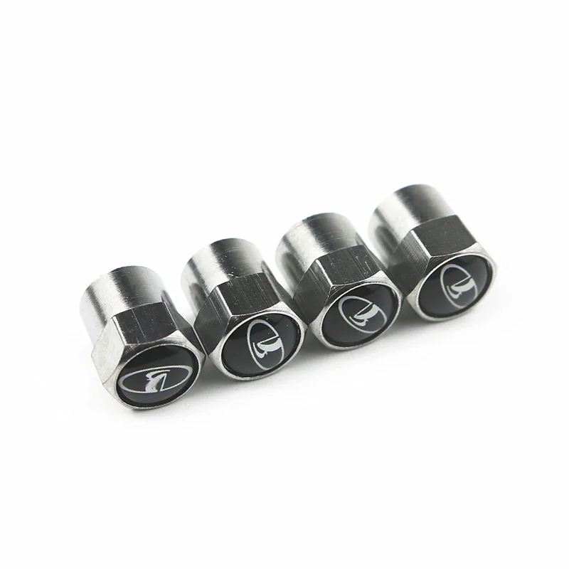 Новые металлические колпачки клапанов на колесные шины 4 шт. для Renault Megane 2 3 Duster Logan