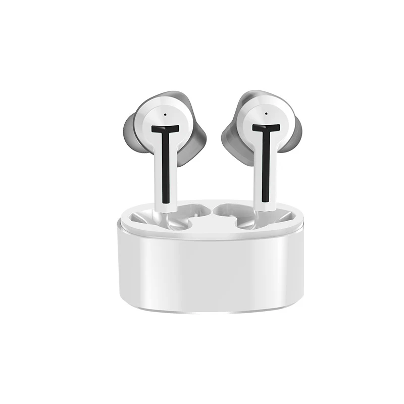 607T TWSearphone новая настоящая Беспроводная Bluetooth Водонепроницаемая гарнитура хорошее качество стерео наушники с микрофоном для Xiaomi samsung - Цвет: White Black