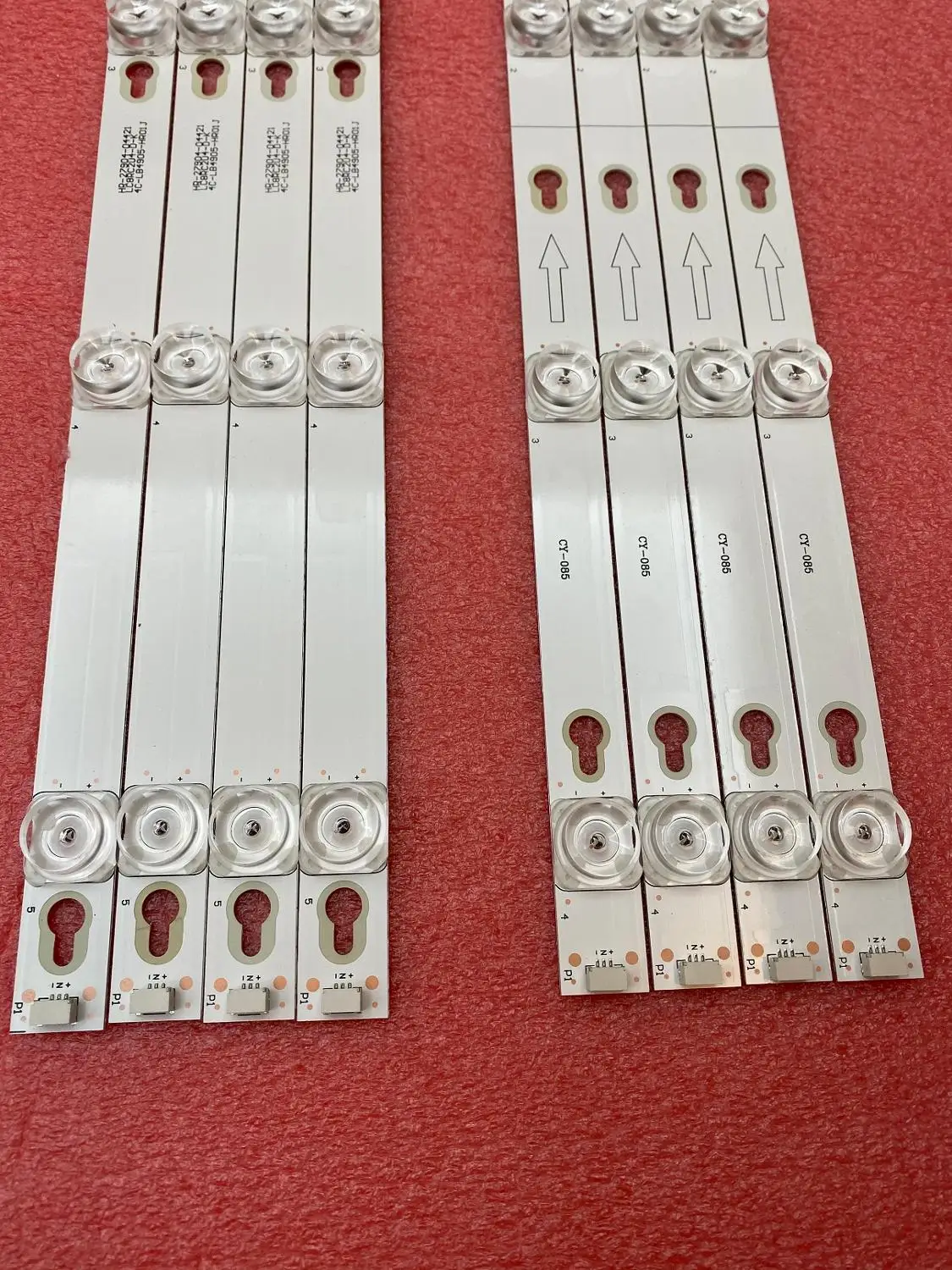 Led para 49s405 Tira Retroiluminação 2d02899 Lvf490csot D49a620u 49d2900 um b 49hr330m04b0 49hr330m05a0 v6 U49p6066 8pcs 49s403 2d02900 - Image 3