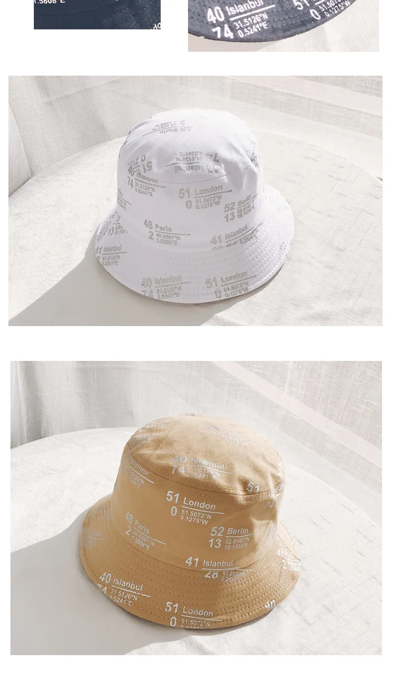 Cool Harajuku Bucket Hat Women Bob Hip Hop Cap Embroidery Letter Gorros Cotton Flat Cap Man Fishing Bucket Flat Hat Spring