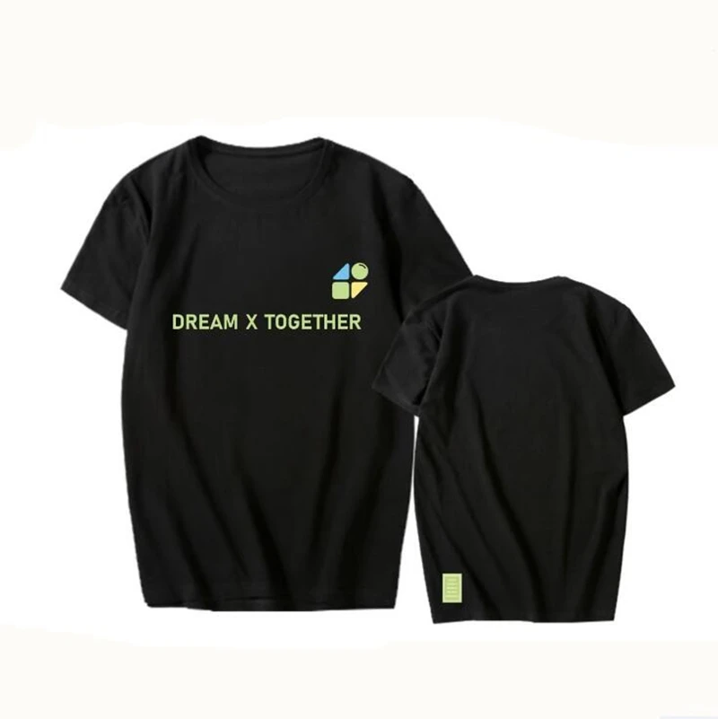 2020 TXT FANLIVE DREAM X TOGETHER unisex t-shirt short sleeve kpop summer tshirt casual tee top (2)