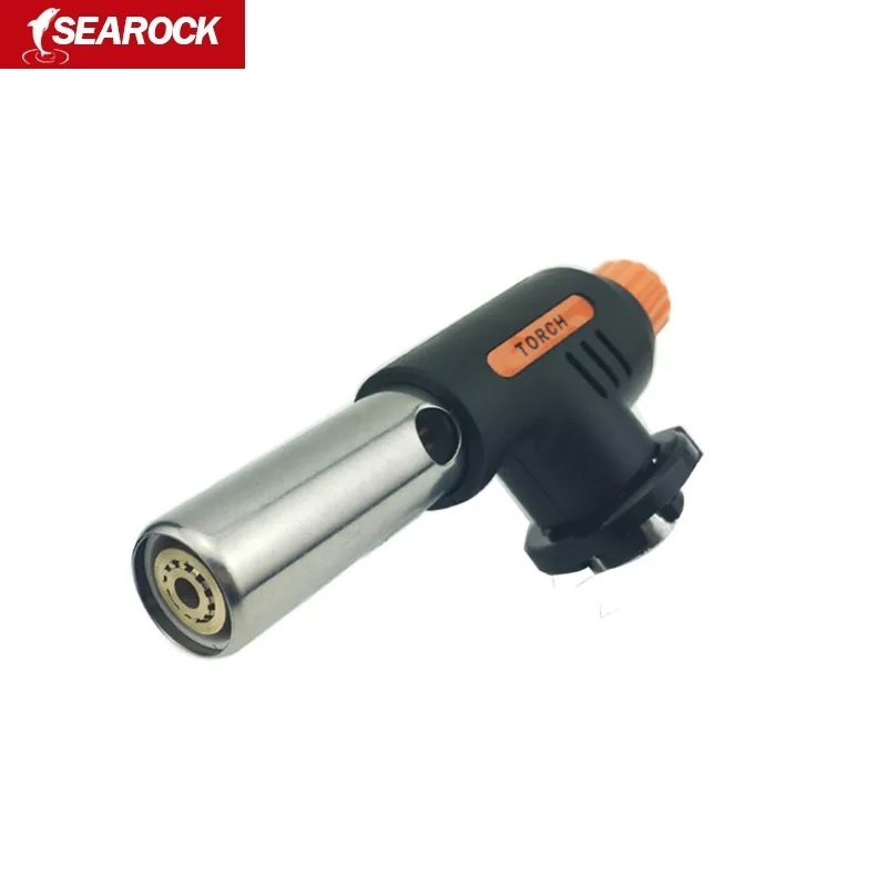 

Searock Gas Welding Torch Flamethrower Butane Burner Automatic Ignition Baking Welding BBQ Camping Outdoor Hiking Fire Flame Gun