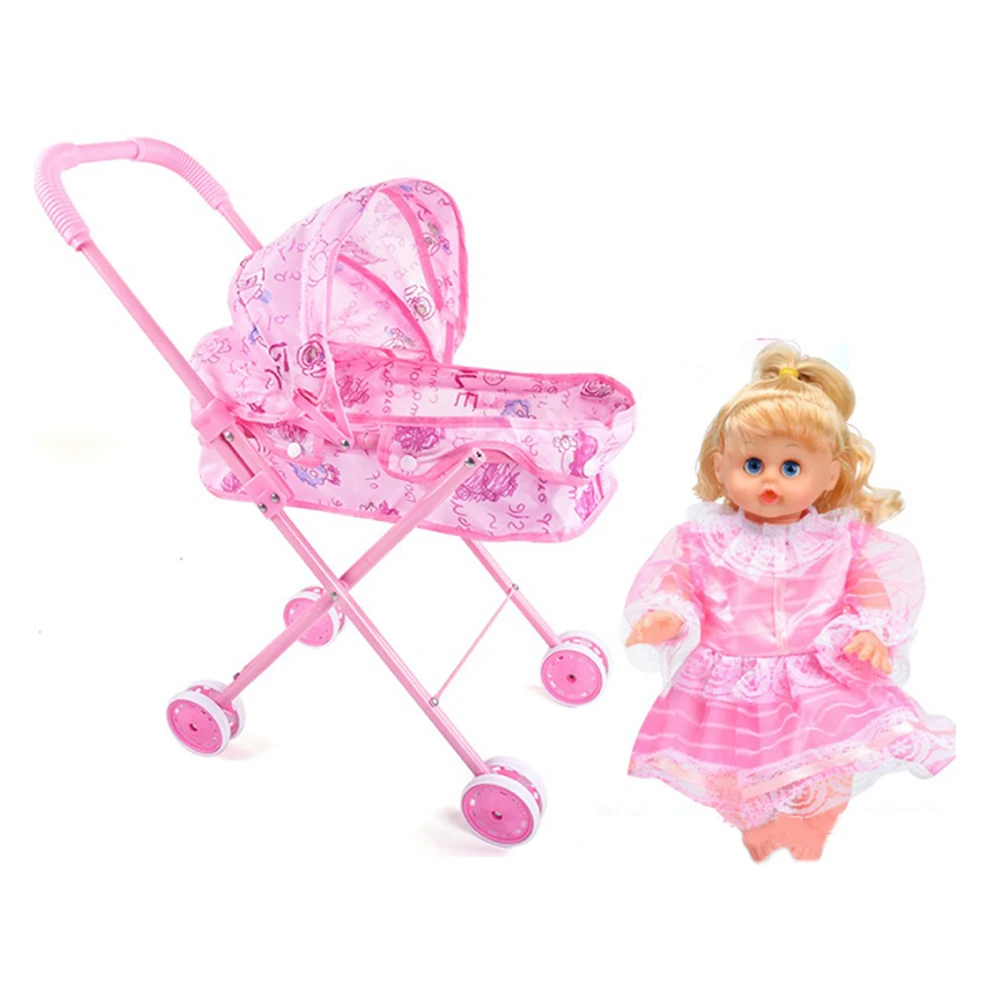 Chariot Jouet Pour Enfants Maison De Jeu Poussette Avec Son Jouet De Developpement Du Sens Des Responsabilite Aliexpress