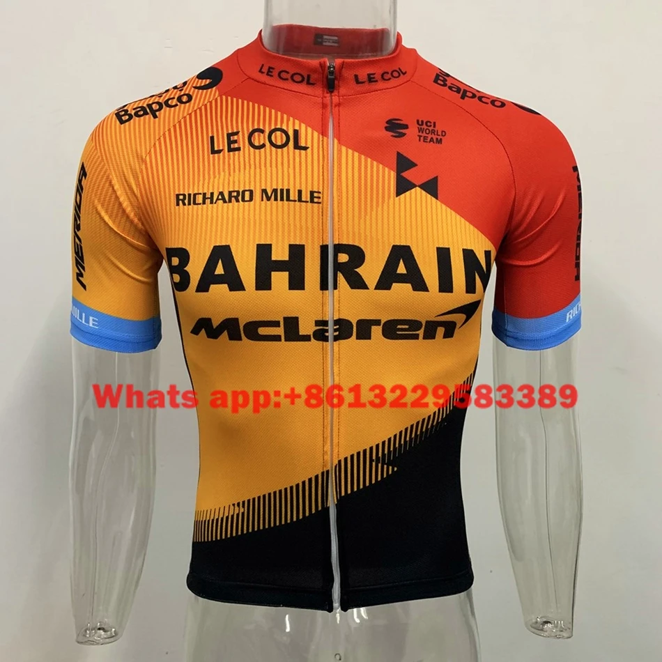 Le Col Bahrain Mclaren Cycling Jersey Mtb Men Set Summer Shirts Uci Team Uniform Road Bike Suits Maillot Ropa Ciclismo Tights Cycling Sets Aliexpress