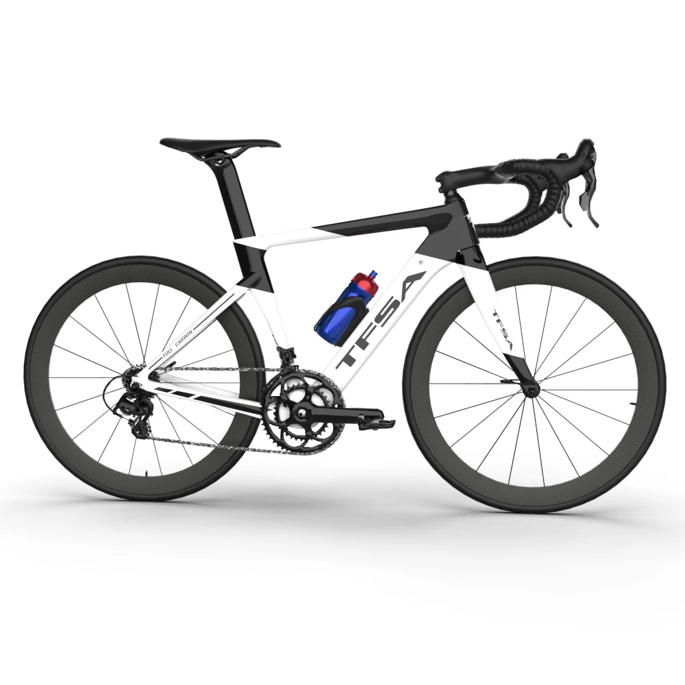 Complete Bicycle T1000 Carbon CyclingTFSA Road Bike 700C Wheel Cycling Frame Shift System bike Fork Chameleon Painte | Спорт и