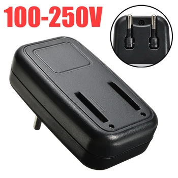

Newest EU Plug Button Battery Charger Black AC100-250V Coin Cell Batteries Travel Chargers For LIR2032 2025 Battery Mayitr