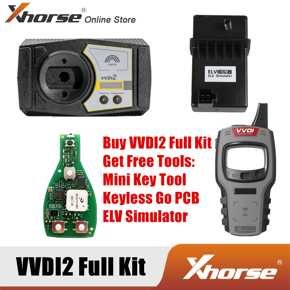 Полный комплект Xhorse VVDI2 V6.8.2 с OBD48 + 96 бит 48 MQB для BMW вездеход/BDC получить бесплатный