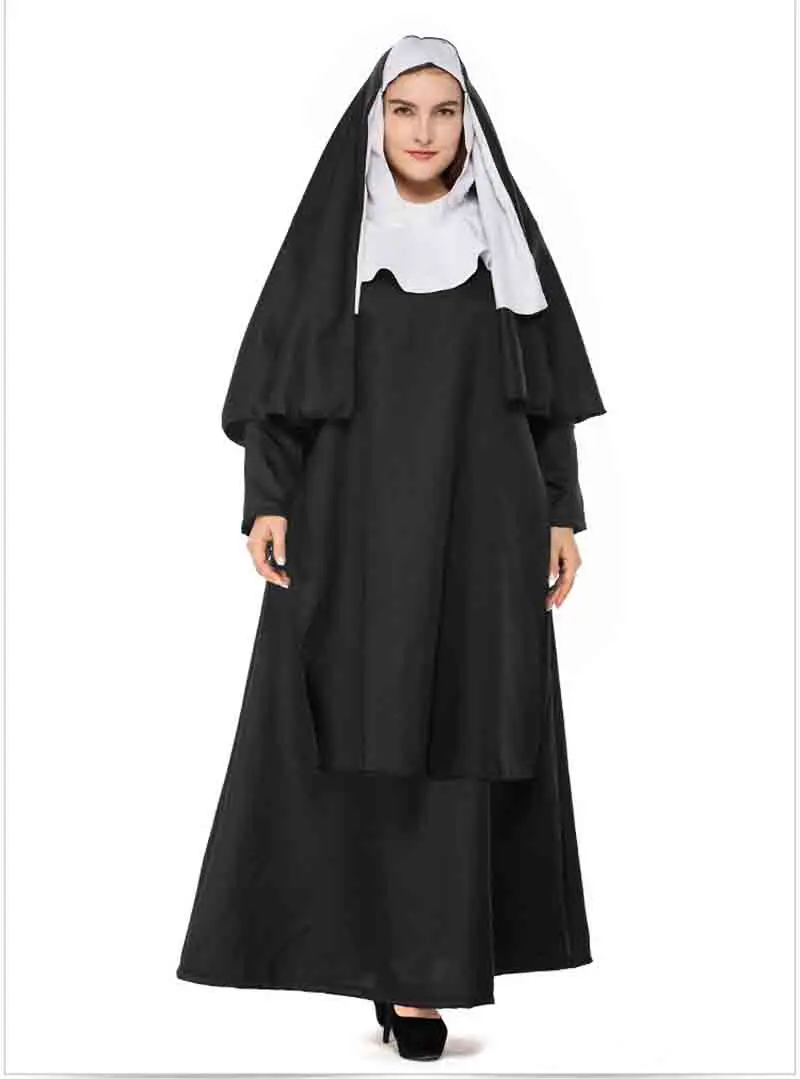 Nun Halloween Costume Plus Size Plus Size Bad Habit Nun Costume