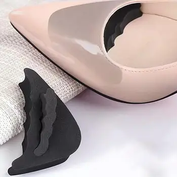 

2 Pairs Big Toe Filler Foot Brace Pads Adjustable Unisex Flat Shoe Sneaker Plugs Anti-Slip Insole Breathable Shoes Pad