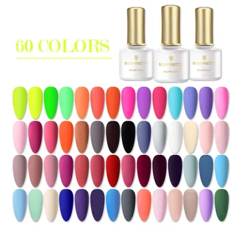 

BORN PRETTY Nail Gel 6ml Glow in UV Light Fluorescent Neon UV LED Semi Permanent Soak Off Gel Varnish Nail Art Gel Nail Polish
