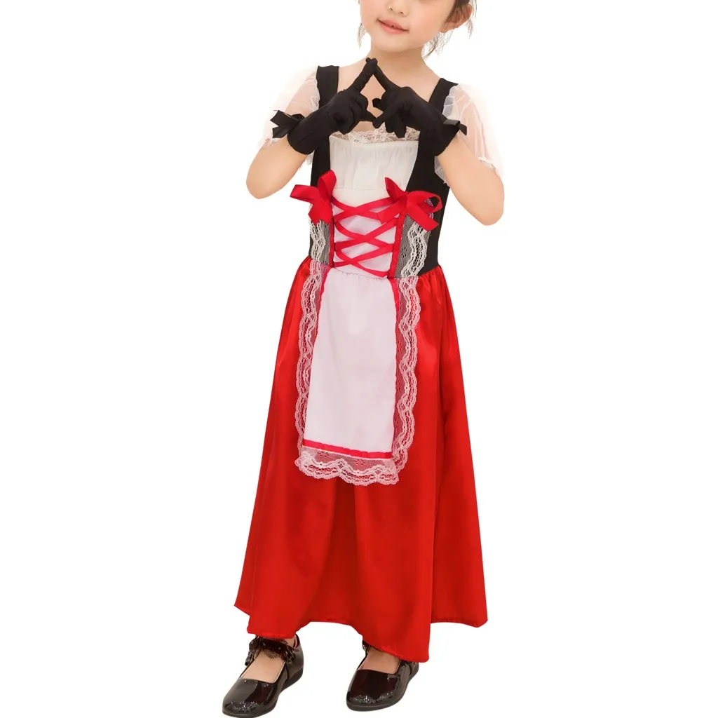 Vestidos/Детское платье принцессы с капюшоном на Хэллоуин для маленьких девочек; карнавальный костюм; платья; одежда для малышей; одежда для детей