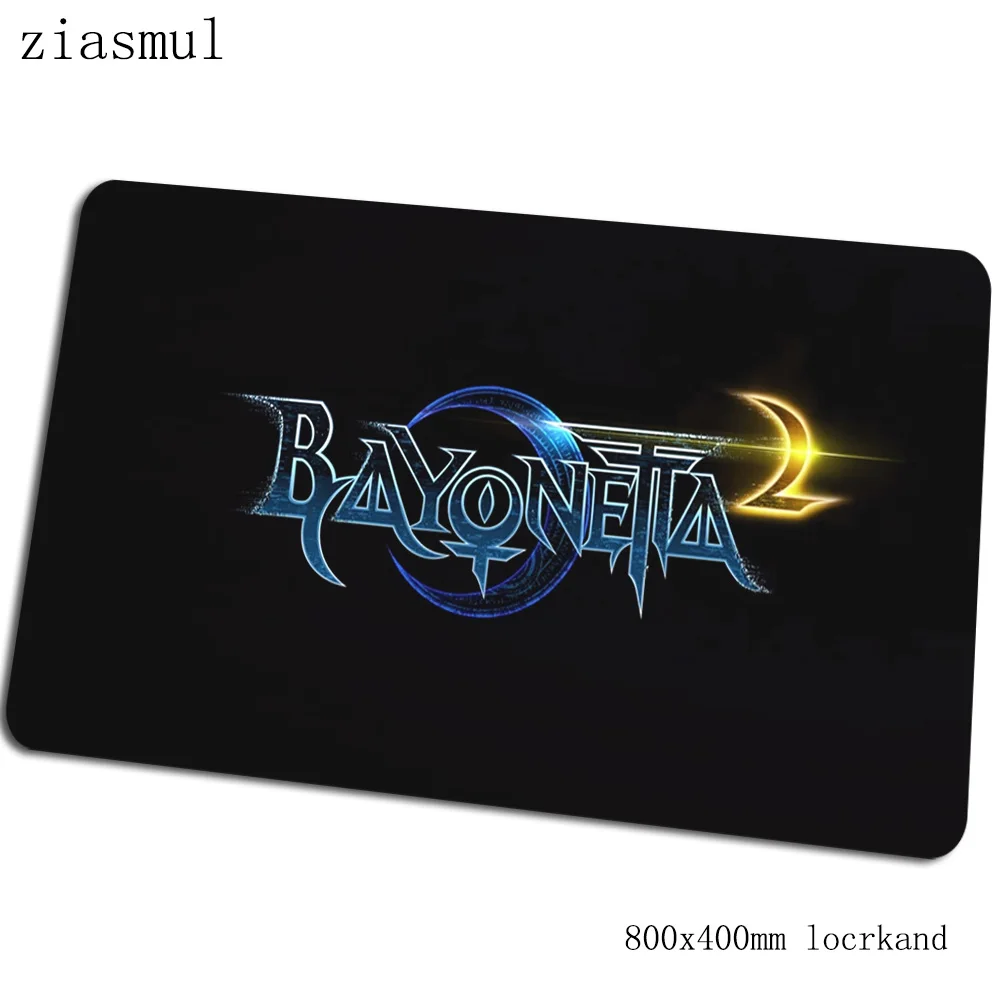 Bayonetta коврики 800x400x3 мм Красочный игровой коврик для мыши большая клавиатура Коврик для мыши xl аксессуары для геймеров коврик для мыши - Цвет: Size 800x400x3mm