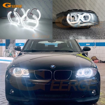 

For BMW 1 Series E82 E88 E87 E81 Excellent quality Ultra bright DTM Style led Angel Eyes halo rings day light Car styling