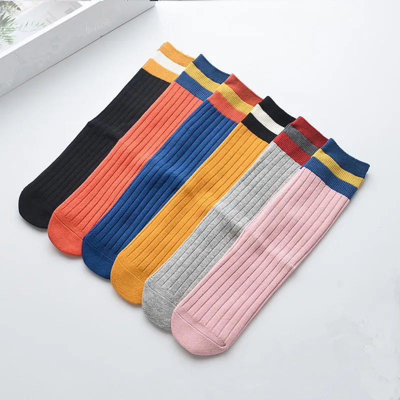 Precio bajo Calcetines de niñas bebé hasta la rodilla bebé niños fútbol rayas calcetines de deporte para niña dulce princesa bebé calcetines de tubo largos calentador de la pierna 3-10Y llKDWlYxx