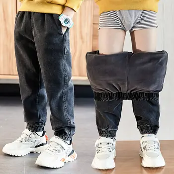 

3-13T Boys Jeans For Spring & Autumn 2020 New Fashion Loose Pockets High Quality Children Boy Cowboy Pants 100-160