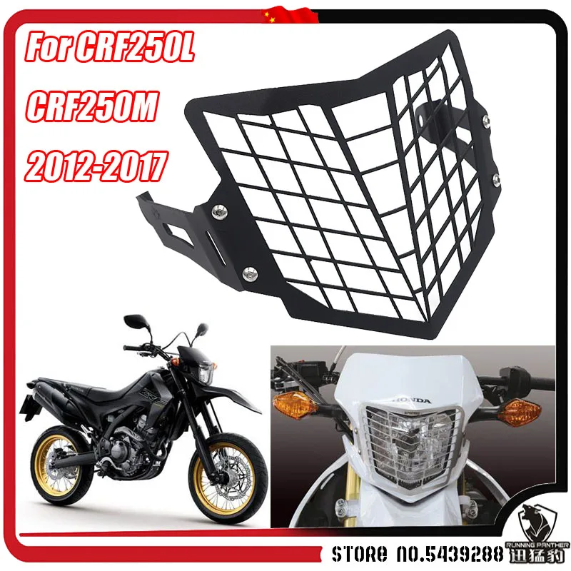 Headlight Protector Grille Guard Cover For HONDA CRF250L CRF250M CRF