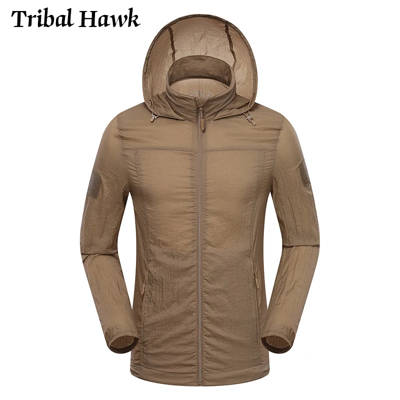 Куртка мужская быстросохнущая камуфляжная тактическая Водонепроницаемая