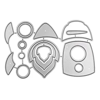 

New Rocket Metal Cutting Dies Stencil Scrapbooking DIY Album Stamp Paper Card Embossing Decor