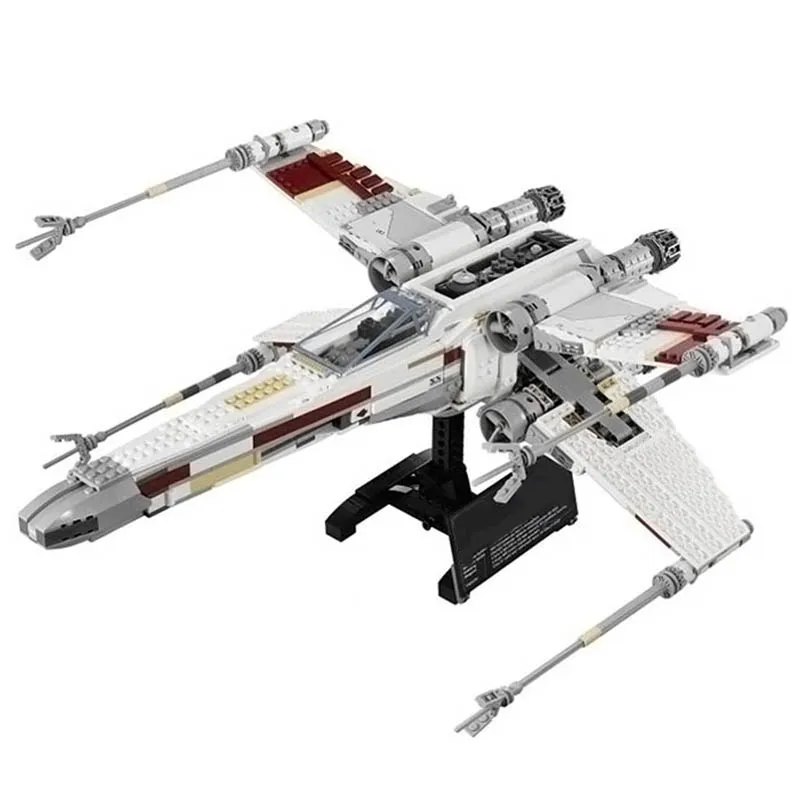 05039 Модель star войны UCS Rebel красный пять X wing Звездный истребитель совместим с 10240 Строительные кирпичи рождественские Наборы игрушки для детей, подарок - Цвет: 05039-1616Pcs