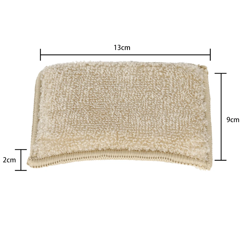 6 Pcs/Set Bamboo Fiber Wrap Sponge Washing Dish Foam Magic Multifunction Household Wiping Cleaning Rags Wiping Cloth