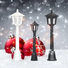6/12 criativo árvore de natal pingente simulação luz de rua modelo luz natal festa decoração para casa ano novo decoração
