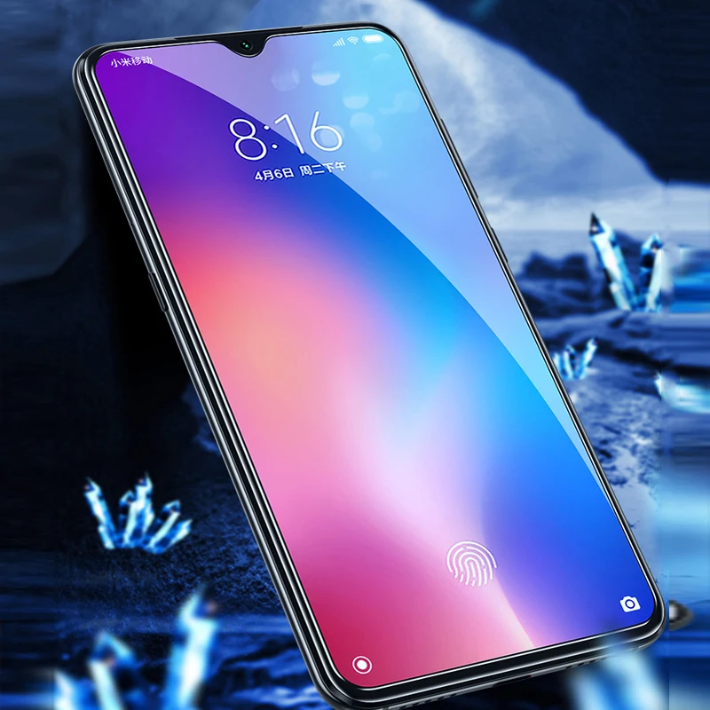 RDCY 6D полное покрытие закаленное стекло для Redmi Note 9s 9Pro POCO F1 X2 Mi 8 9 Y3 A2 Lite 8T 8Pro K20