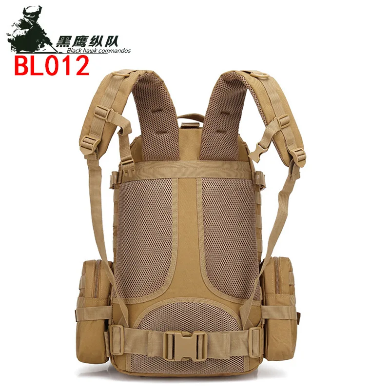 outdoor mountaineering attack large 3P package travel double shoulder backpack Army camouflage bag Tactical bag