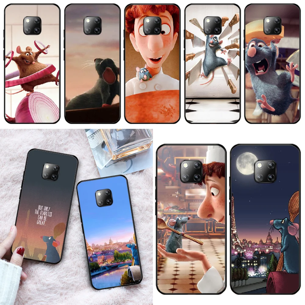 

Reayou ratatouille film DIY Painted Bling Phone Case For Huawei Mate 9 10 10Lite 20 20X 10Pro 20Pro 20Lite Enjoy 9Plus 10Plus