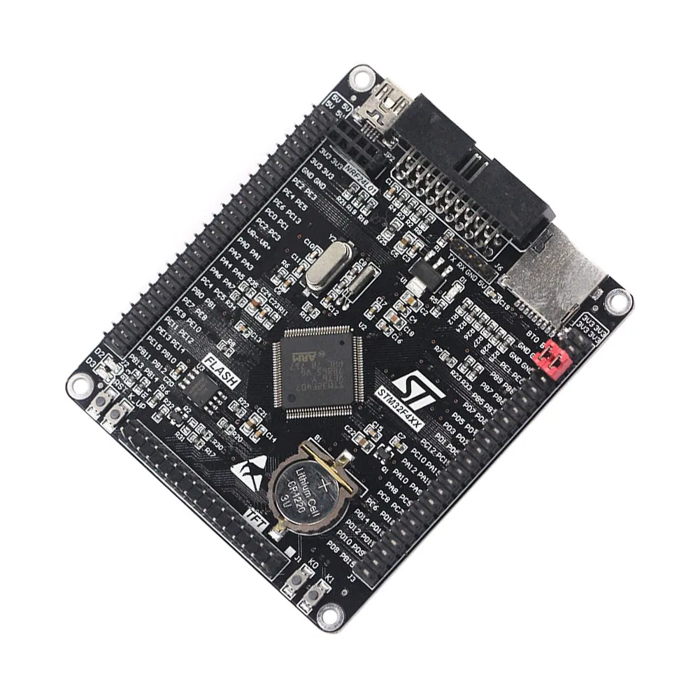 STM32F407VET6 обучающая макетная плата практическая минимальная система USB Cortex M4 ARM Core с кабелем прочный профессиональный
