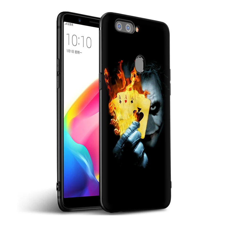 EWAU Джокер фильм силиконовый чехол для телефона для OPPO A1K A5 A9 Reno Z 2 10X Realme 2 A5 3 5 Pro Q X Lite - Цвет: B5