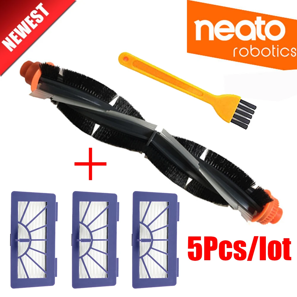 

Vacuum Cleaner Replacement Straight Combo Brush and Hepa Filter Part for Neato XV Series XV11 XV12 XV14 XV21