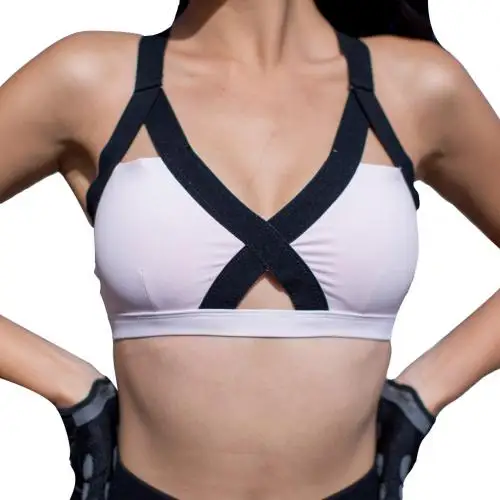 Розовый Gimnasio deportes profesionales correr deportes ropa interior de secado rasido baile entrenamiento chalento eco a prueba de golpes su - Цвет: Розовый