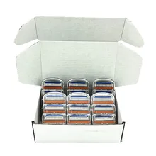 24pcs/Box High Quality Men Safety 5 Layer Shaver Razor Blades Shaving Cassettes Facial Care Men Shaving Blades Replacement Blade 24pcs/Box High Quality Men Safety 5 Layer Shaver Razor Blades Shaving Cassettes Facial Care Men Shaving Blades Replacement Blade