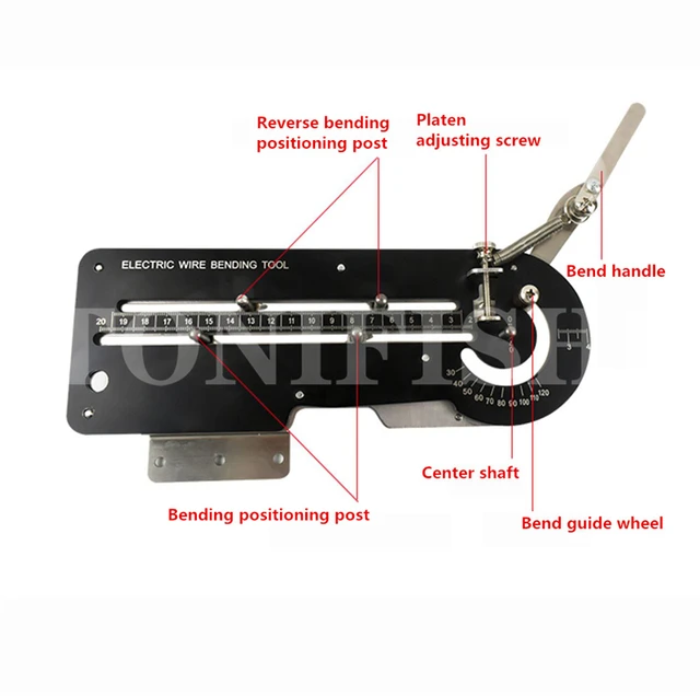 Manual Wire Bending Machine Cable Harness Benders Hard Wire Small Folding  Machine Copper Wire Bender Tool - AliExpress