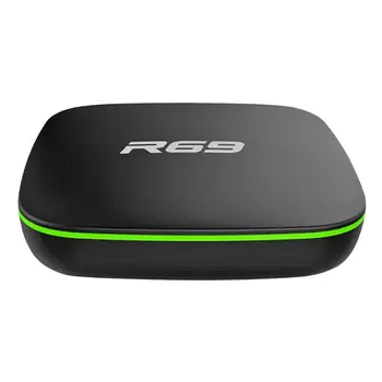 

R69 Smart TV Top Box H3 Quad Core WiFi TV Box Android 7.1 DDR3 1GB/2GB HDMI Interface Media Player with IR Remote Controller