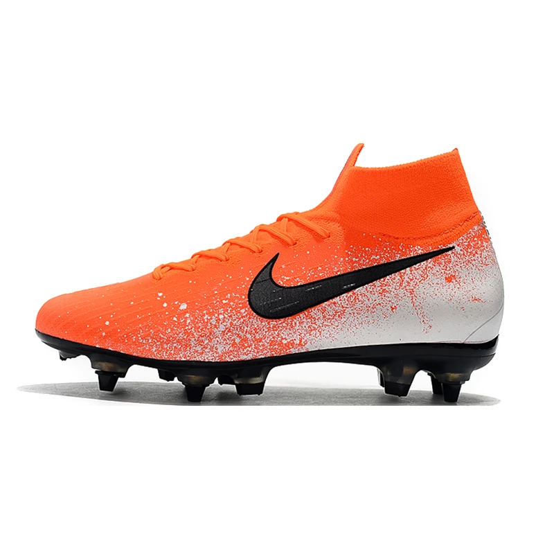 Nike Mercurial Vapor VII Always Forward Superfly VI Flyknit 360 Elite SG Euphoria Pack мужские футбольные бутсы обувь - Цвет: High Ankle